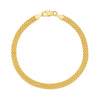 14K Yellow Gold Bismark Bracelet (4.70 mm), view 2