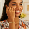 14K Yellow Gold Bismark Bracelet (4.70 mm), view 5