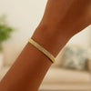 14K Yellow Gold Bismark Bracelet (4.70 mm), view 7