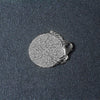 18k White Gold Round Cable Link Chain (0.97 mm)