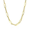 14K Yellow Gold Bold Paperclip Chain (4.20 mm)