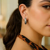 Sterling Silver Round Hoop Earrings (20.00 mm), view 3