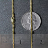 14k Yellow Gold Semi Solid Box Chain (1.80 mm)