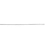 Sterling Silver Rhodium Plated Rockstar Cut Round Box Chain (2.90 mm)