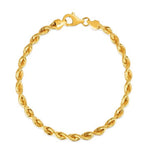 Silk Rope Chain Bracelet in 14K Yellow Gold (4.30 mm), view 2