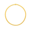 Sterling Silver Gold Plated Silver Tubogas Fancy Necklace
