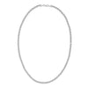 Sterling Silver Rhodium Plated Rolo Chain (4.70 mm), view 2