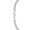 Sterling Silver Rhodium Plated Rolo Chain (4.70 mm), view 5