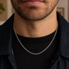 Sterling Silver Rhodium Plated Rolo Chain (4.70 mm), view 6
