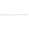 Sterling Silver Rhodium Plated Pearl Bead Bracelet, view 4