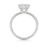 2 Carat Princess Lab Grown IGI G/VS1 Diamond Solitaire Ring in 14K White Gold