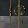 Imperial Herringbone Chain in 10k Yellow Gold (2.80 mm)