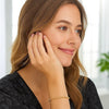 Moon Cut Bead Chain Bracelet in 14K Yellow Gold (4.00 mm), view 3