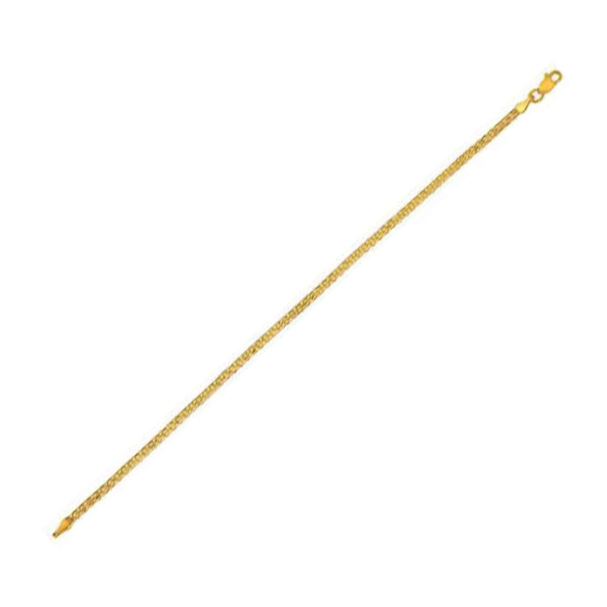 14K Yellow Gold Bismark Bracelet (2.50 mm)