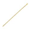 14K Yellow Gold Bismark Bracelet (2.50 mm)