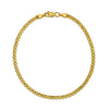 14K Yellow Gold Bismark Bracelet (2.50 mm), view 2