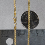 14K Yellow Gold Bismark Bracelet (2.50 mm), view 5
