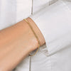 14K Yellow Gold Bismark Bracelet (2.50 mm), view 7