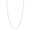 Sterling Silver Rhodium Plated Oval Snake Chain (3.30 mm), view 2