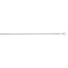 Sterling Silver Rhodium Plated Oval Snake Chain (3.30 mm), view 3