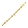 14K Yellow Gold Lite Oval Snake Chain (6.50 mm)