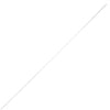 Sterling Silver Rhodium Plated Petite Alternating Paperclip Chain (2.30 mm)
