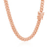 14k Rose Gold Classic Miami Cuban Solid Chain (6.10 mm)