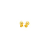 14k Yellow Gold Round Stud Earrings (6.0 mm)