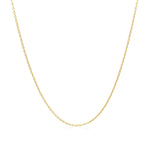 Adjustable Cable Chain in 14k Yellow Gold (0.97 mm) (Style 21953), view 2