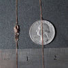 14k Rose Gold Classic Box Chain (0.45 mm)