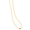 14K Yellow Gold Citrine Mirrored Chain (2.20 mm)