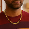 14k Yellow Gold French Cable Link Chain (6.1 mm)