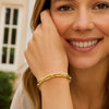 14K Yellow Gold French Cable Link Bracelet (6.00 mm), view 3