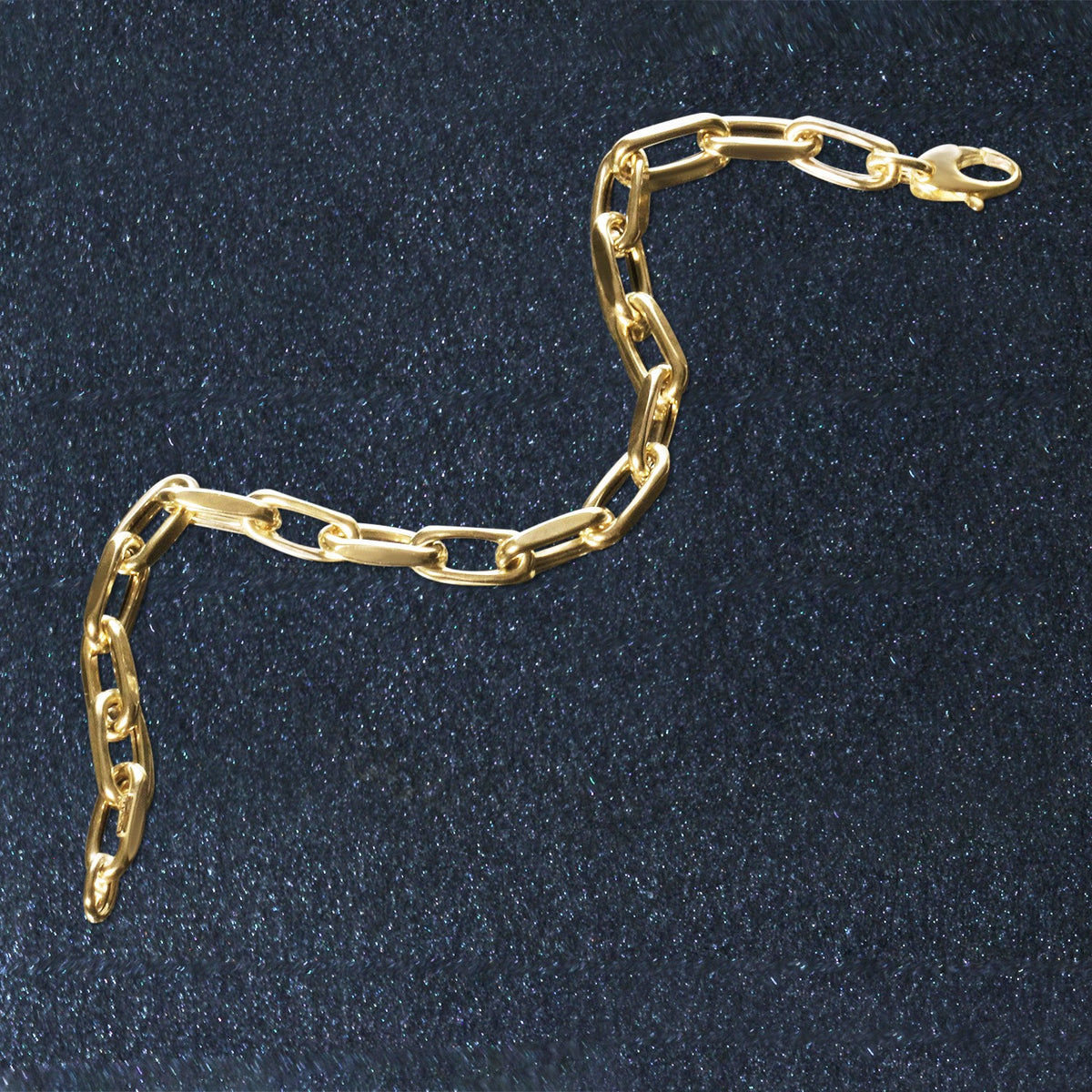 14K Yellow Gold French Cable Link Bracelet (6.00 mm), view 5
