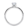 3/4 Carat Round Lab Grown IGI G/VS1 Diamond Solitaire Ring in 14K White Gold