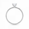 1 Carat Radiant Lab Grown IGI G/VS1 Diamond Solitaire Ring in 10K White Gold