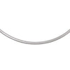 Sterling Silver Classic Omega Chain Necklace (4.0mm)