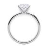 2 Carat Round Lab Grown IGI G/VS1 Diamond Solitaire Ring in 14K White Gold