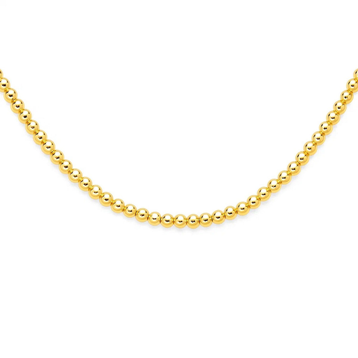 14K Yellow Gold Bead Chain (6.00 mm)