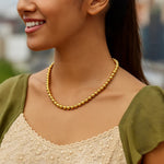14K Yellow Gold Bead Chain (6.00 mm), view 5