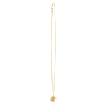 Horse Profile Medium Necklace in 14K Yellow Gold, view 3
