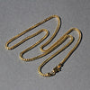 14k Yellow Solid Gold Diamond Cut Round Franco Chain (2.20 mm)
