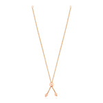 14K Rose Gold Adjustable Friendship Bracelet Chain with Ball Slide