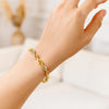 14K Tri Color Gold Mariner Link Bracelet (4.90 mm), view 2