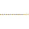 14K Tri Color Gold Mariner Link Bracelet (4.90 mm), view 4