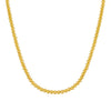 14k Yellow Gold Bead Chain Necklace(4mm)