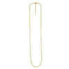 Endless Adjustable Cable Chain in 14k Yellow Gold (1.70 mm)