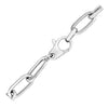 Sterling Silver Wide Paperclip Chain Bracelet (6.50 mm), view 3