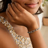 Sterling Silver Wide Paperclip Chain Bracelet (6.50 mm), view 7