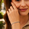 14K White Gold Bold Paperclip Chain Bracelet (4.20 mm), view 4